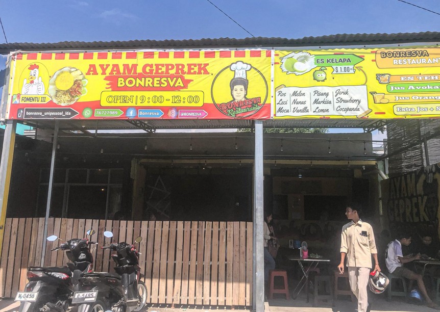 Ayam Geprek Bonserva